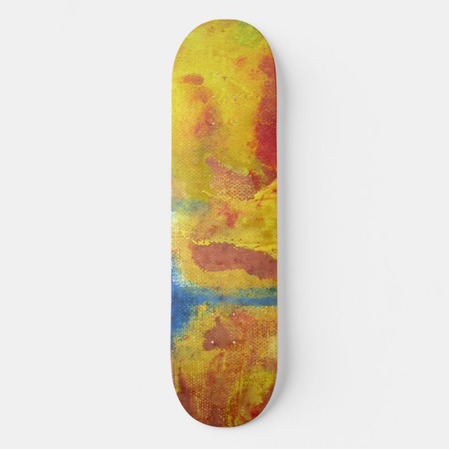 Skateboard Changement climatique réchauffement climatique (Recto)