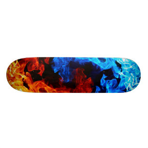 Skateboard Chanson de Fire et Ice Yinyang