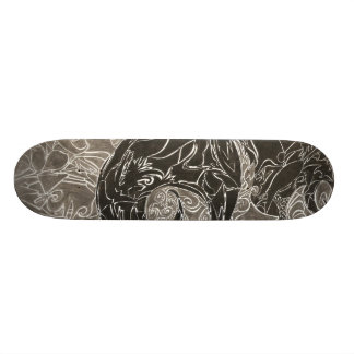Skateboard chargé