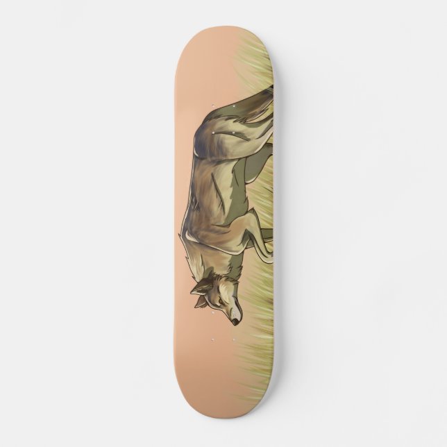 Skateboard Chasse au lever du soleil (Recto)