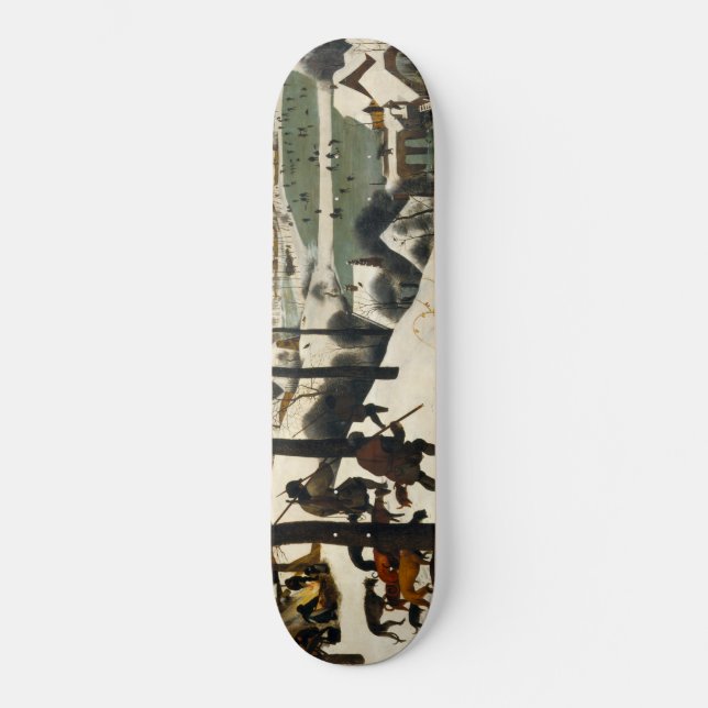 Skateboard Chasseurs dans la neige (par Pieter Bruegel l'Anci (Recto)