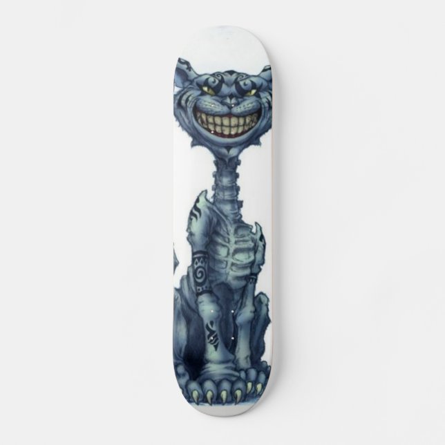 Skateboard chat de Cheshire (Recto)
