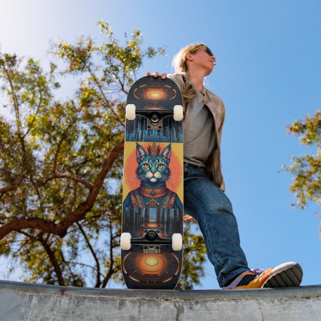 Skateboard Chat de l'espace (Extérieur 1)
