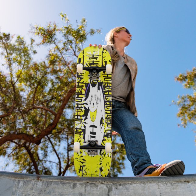 Skateboard Chat Lucky - Maneki Neko - Beckoning (Extérieur 1)