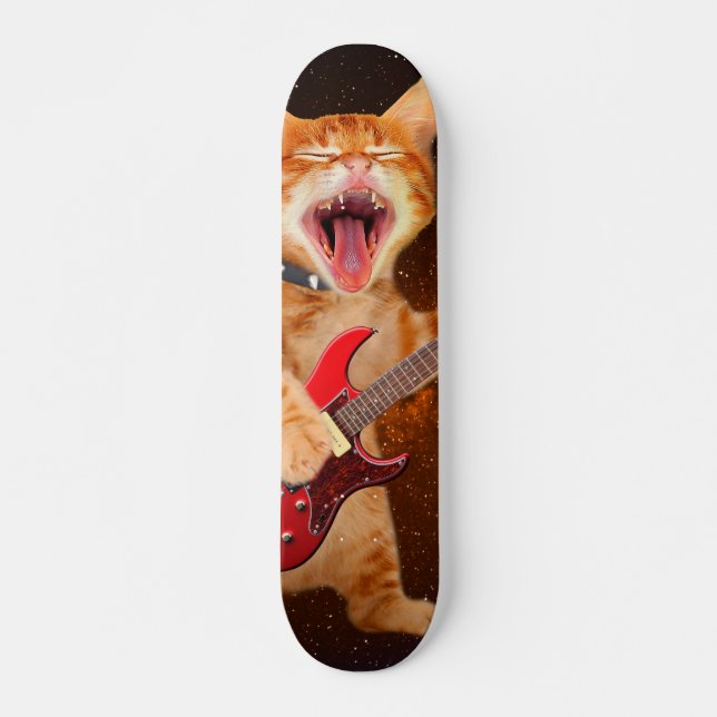 Skateboard Chat rock (Devant)