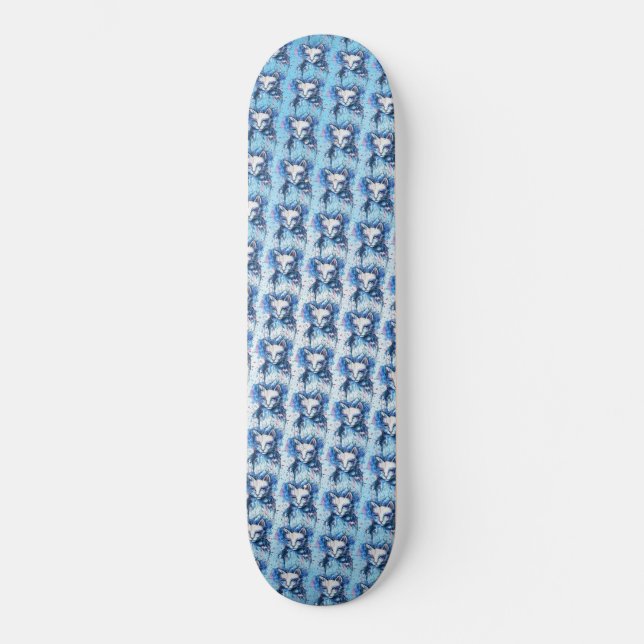 Skateboard Chaton (Recto)