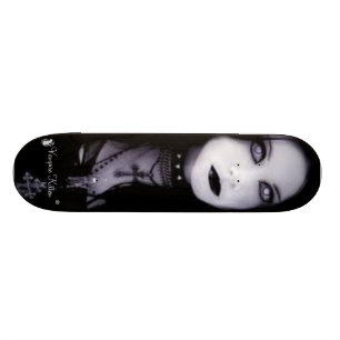 Skateboard Chaton de vampire - fille de Goth