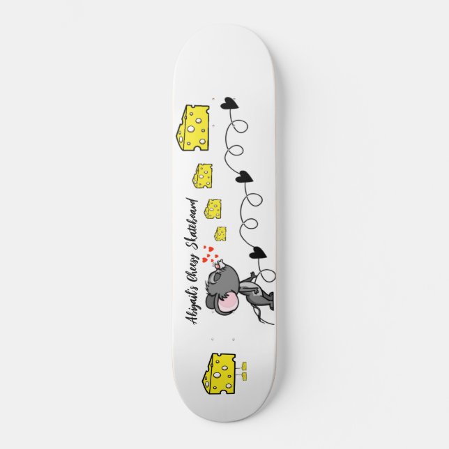 Skateboard Cheesy Skateboard Mouse (Front)