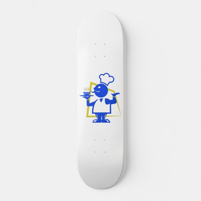 Skateboard Chef (Recto)