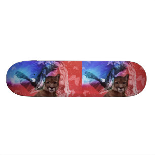Skateboard Chef indien indigène
