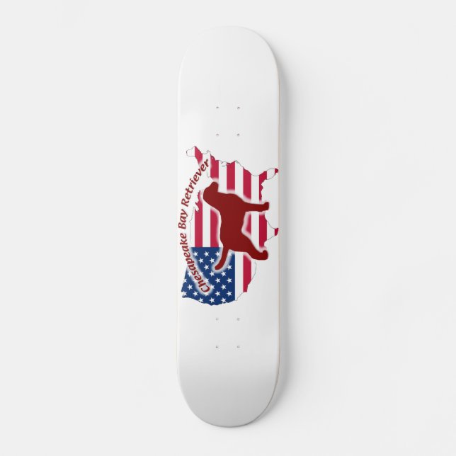 Skateboard Chesapeake Bay Retriever (Recto)