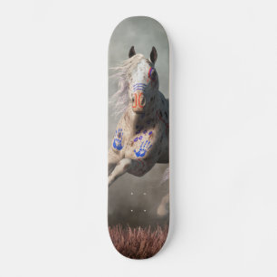 Skateboard Cheval guerrier d'Appaloosa