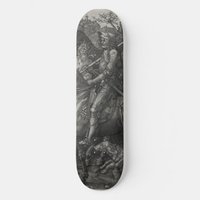 Skateboard Chevalier, mort et diable par Albrecht Durer (Recto)