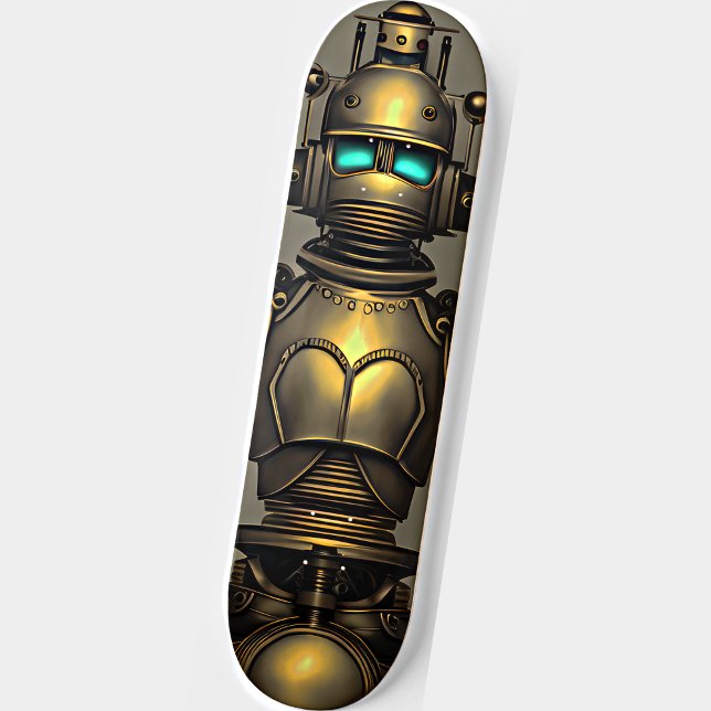 Skateboard Chevalier robot Steampunk (Créateur téléchargé)