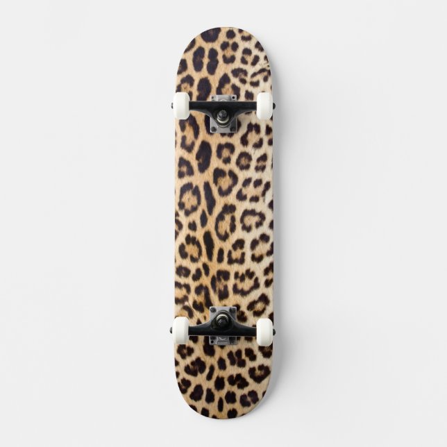 Skateboard Cheveux de léopard (Recto)