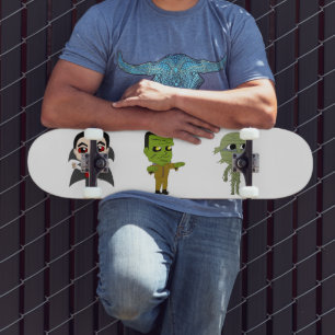 Skateboard Chibi vampire, monstre et maman
