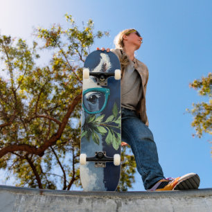 Skateboard Chic Lama Intelligent
