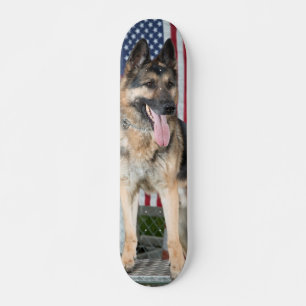 Skateboard Chien de berger allemand
