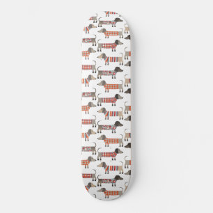 Skateboard Chien de saucisse Dachshund