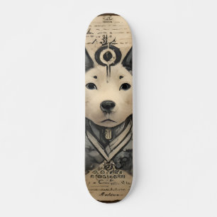Skateboard Chien de style manga Personnalisé japonais