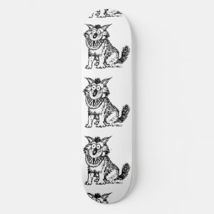 Skateboard Chien fou