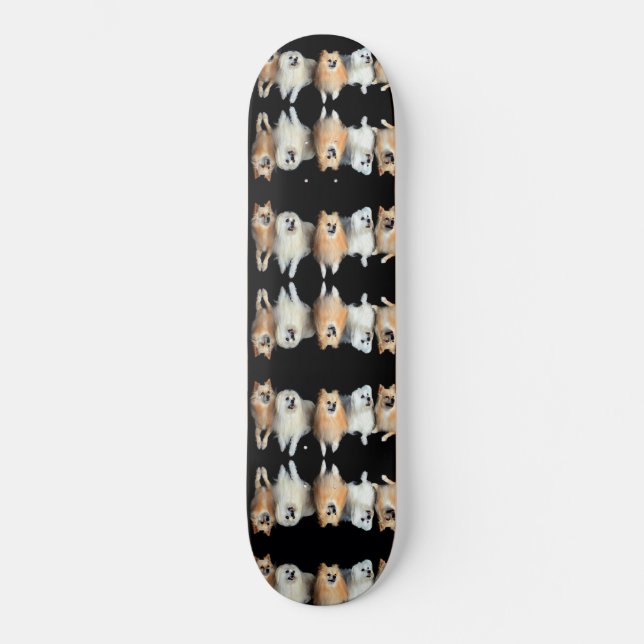 Skateboard Chiens mignons (Recto)