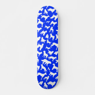 Skateboard chiens mignons