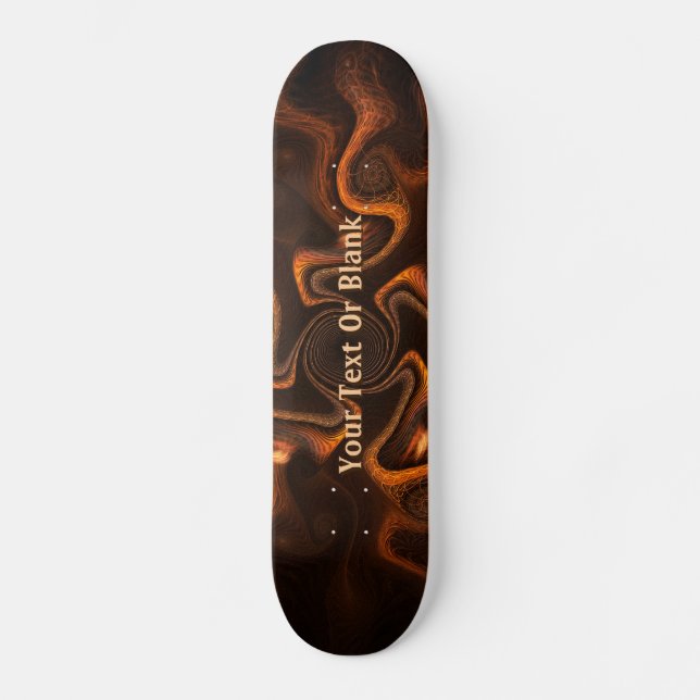 Skateboard Chocolat mexicain (Recto)
