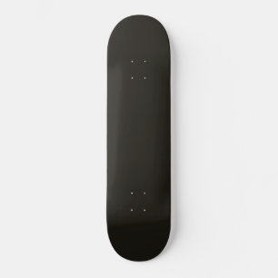 Skateboard Chocolat noir (couleur solide)
