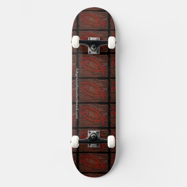 Skateboard chrétien (Recto)