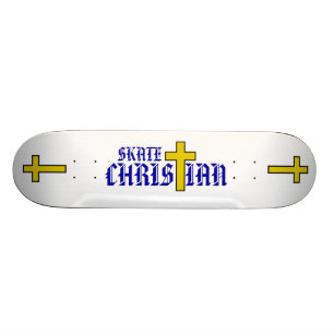 Skateboard Chrétien de patin