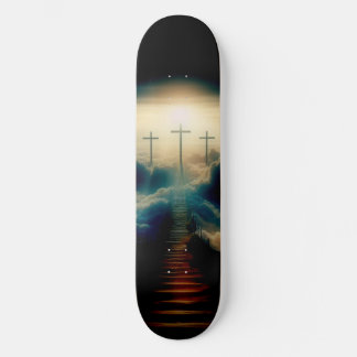 Skateboard chrétien Le chemin vers le ciel