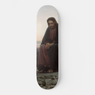 Skateboard Christ in the Wilderness (by Ivan Kramskoi)