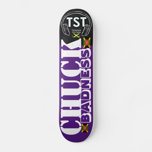Skateboard CHUCK BADNESS Skate (Recto)