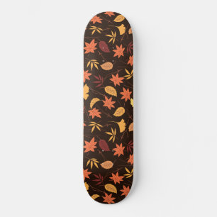 Skateboard Chute des feuilles d'automne Skate