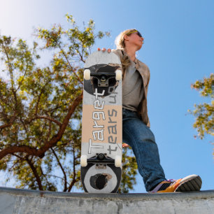 Skateboard cible déchirures