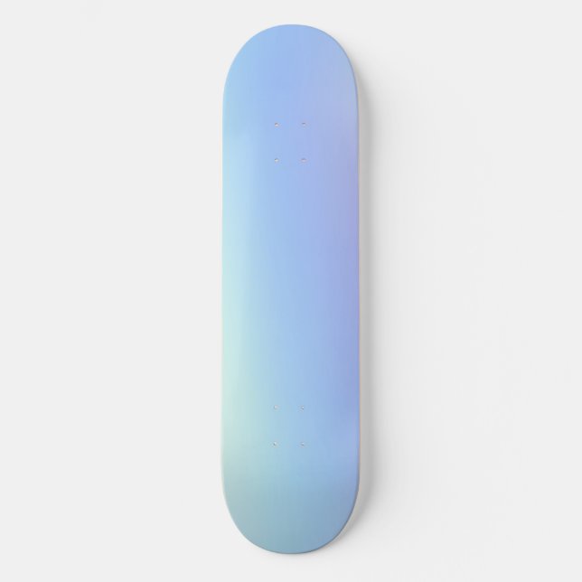 Skateboard Ciel bleu (Recto)