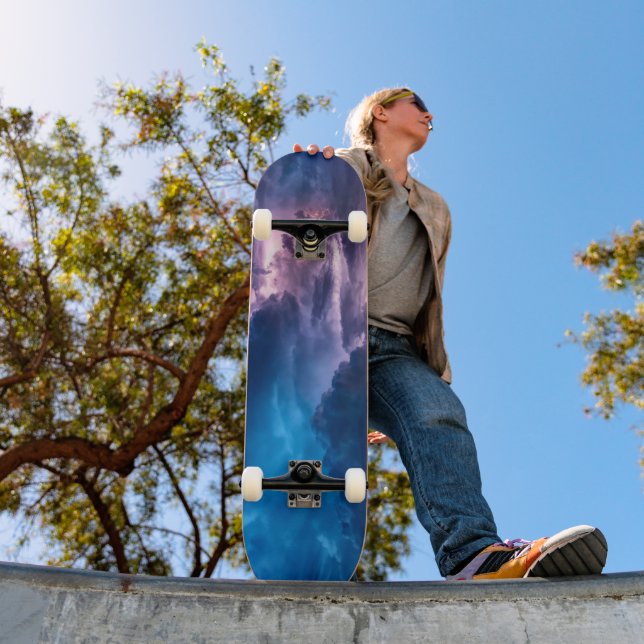 Skateboard Ciels orageux (Extérieur 1)