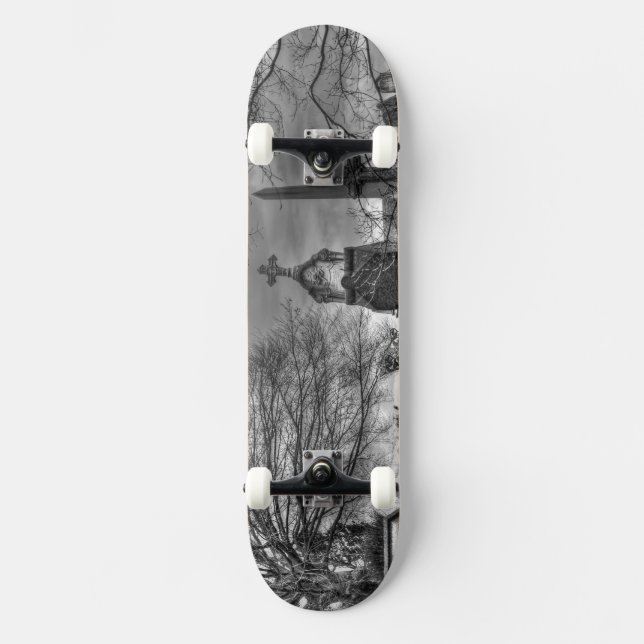 Skateboard cimetière (Recto)