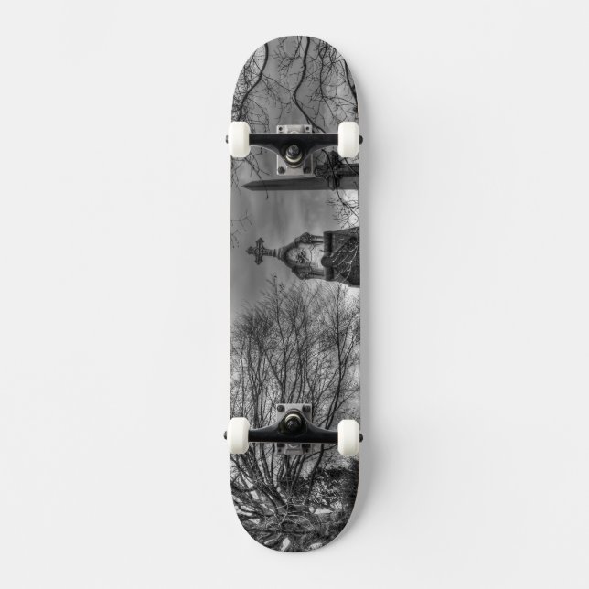 Skateboard cimetière (Recto)