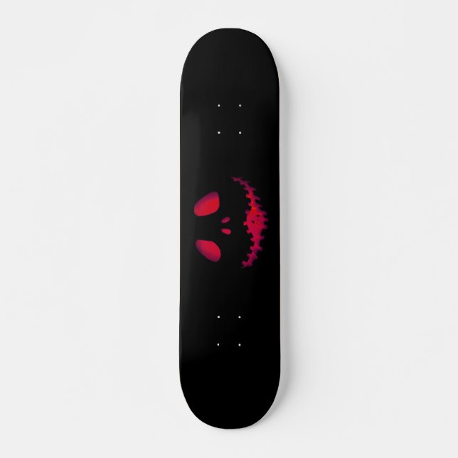 Skateboard Citrouille de Halloween (Devant)