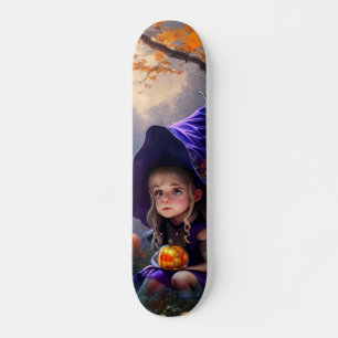 Skateboard citrouille/whimsical/Halloween/dessin animé