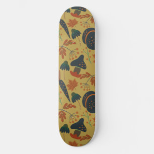 Skateboard Citrouilles et carottes motif sans soudure