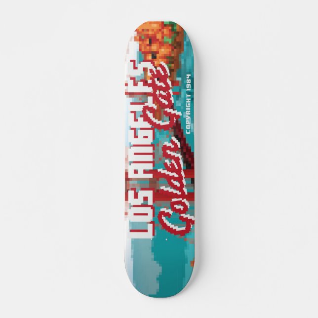 Skateboard Classic 1980s L.A Golden Gate Video jeu box art (Devant)