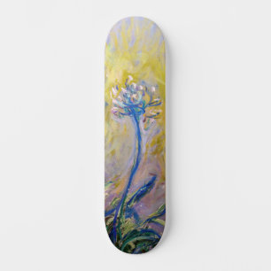 Skateboard Claude Monet - Agapanthus