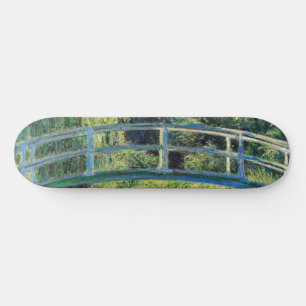 Skateboard Claude Monet - Etang Lily et Pont Japonais