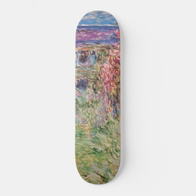 Skateboard Claude Monet La Maison des Roses Galerie HD (Recto)