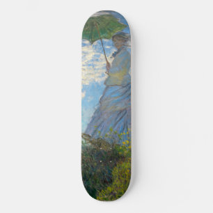 Skateboard Claude Monet - La Promenade, Femme avec un Parasol