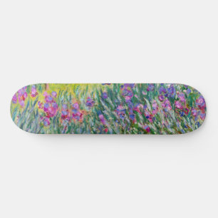 Skateboard Claude Monet - Le jardin d'Iris à Giverny