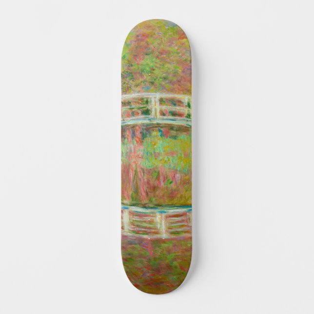 Skateboard Claude Monet - Pont Japonais, Giverny (Recto)